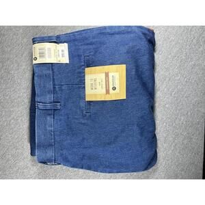 Haggar “Work To Weekend” Classic Fit Men's 44 x 29 Denim Casual Pants Blue Jeans